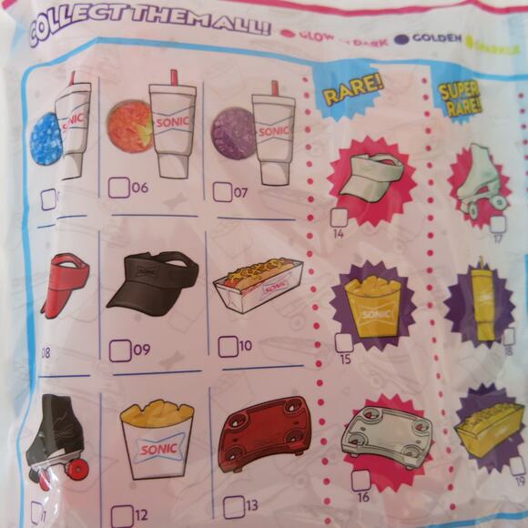 SONIC DRIVE IN WACKY PACK Mini Brands #13 Car Hop Tray Red New/Unopened - Picture 4 of 5